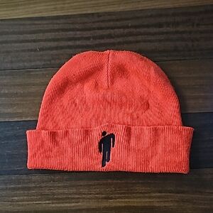 Billie Eilish Orange Beanie Hat